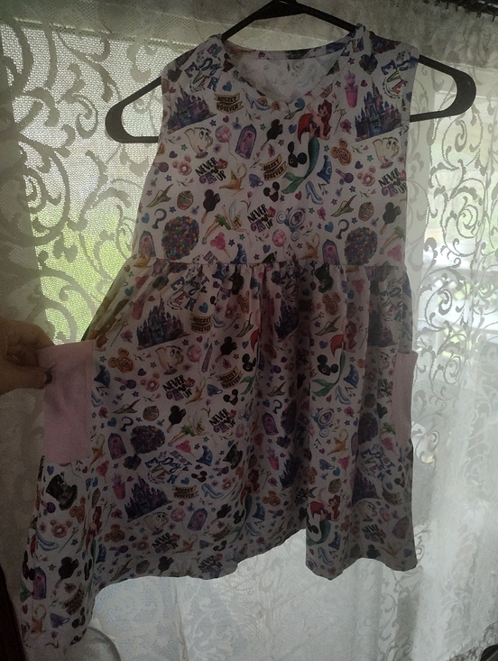 Other - Disney Print Sleeveless Dress